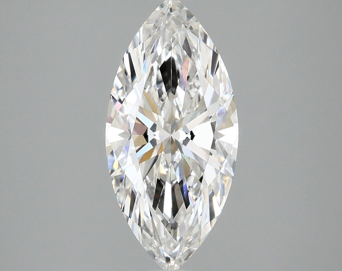 2.03 Carat Marquise Shaped Excellent Cut VVS2 IGI Certified Lab Grown Diamond