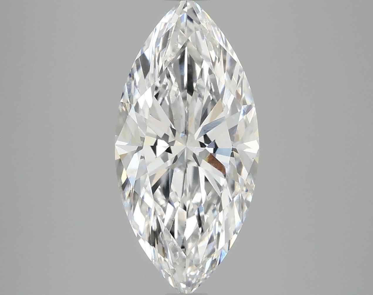 3.09 Carat Marquise Shaped Excellent Cut VS1 IGI Certified Lab Grown Diamond