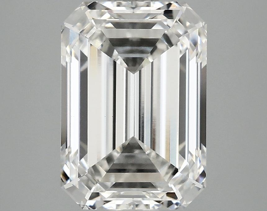 3.09 Carat Emerald Shaped Ideal Cut VS1 IGI Certified Lab Grown Diamond