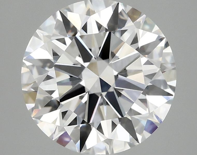 2.84 Carat Round Shaped Ideal Cut VVS2 IGI Certified Lab Grown Diamond