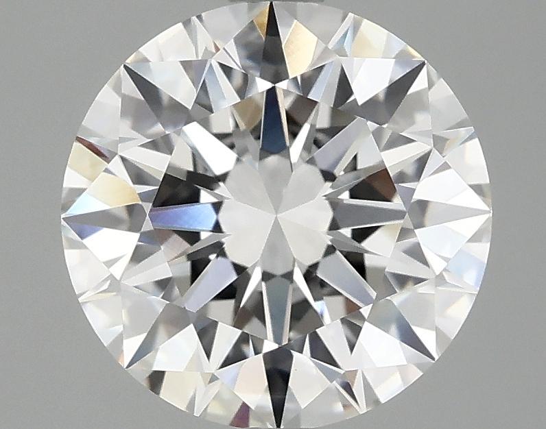 3.05 Carat Round Shaped Ideal Cut VVS2 IGI Certified Lab Grown Diamond
