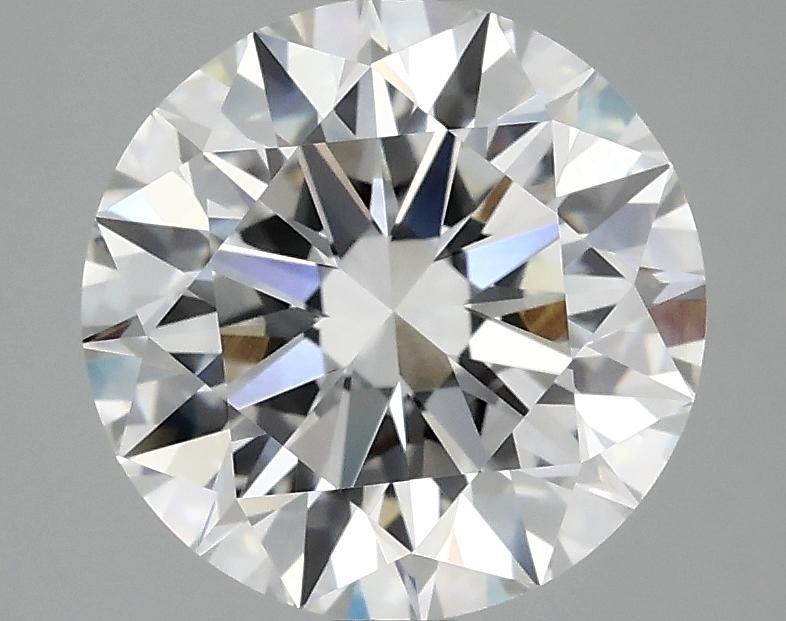 3.07 Carat Round Shaped Ideal Cut VVS2 IGI Certified Lab Grown Diamond