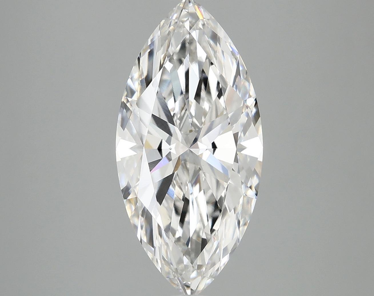 2.98 Carat Marquise Shaped Ideal Cut VS1 IGI Certified Lab Grown Diamond