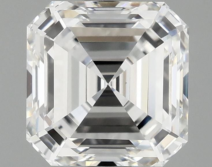 1.58 Carat Asscher Shaped Ideal Cut VVS2 IGI Certified Lab Grown Diamond
