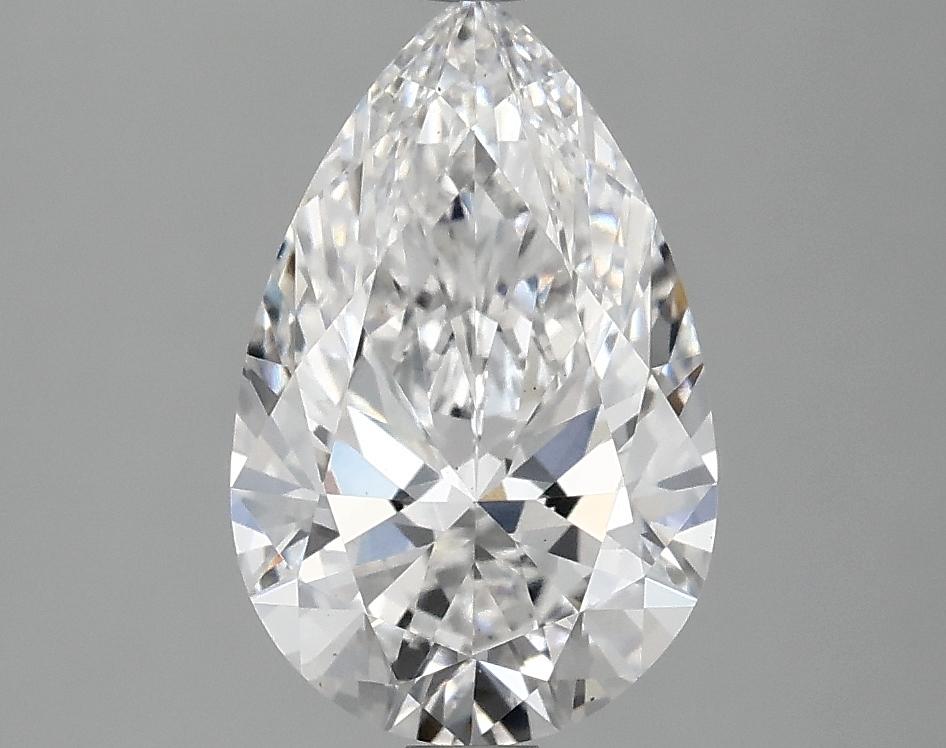 2.05 Carat Pear Shaped Ideal Cut VS2 IGI Certified Lab Grown Diamond