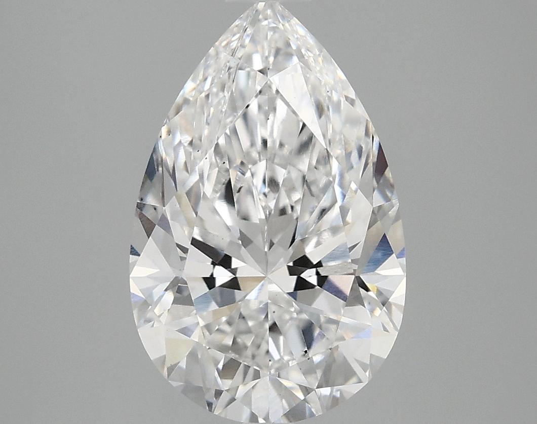 3.05 Carat Pear Shaped Ideal Cut VS2 IGI Certified Lab Grown Diamond