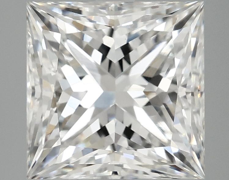 3.89 Carat Princess Shaped Ideal Cut VS1 IGI Certified Lab Grown Diamond