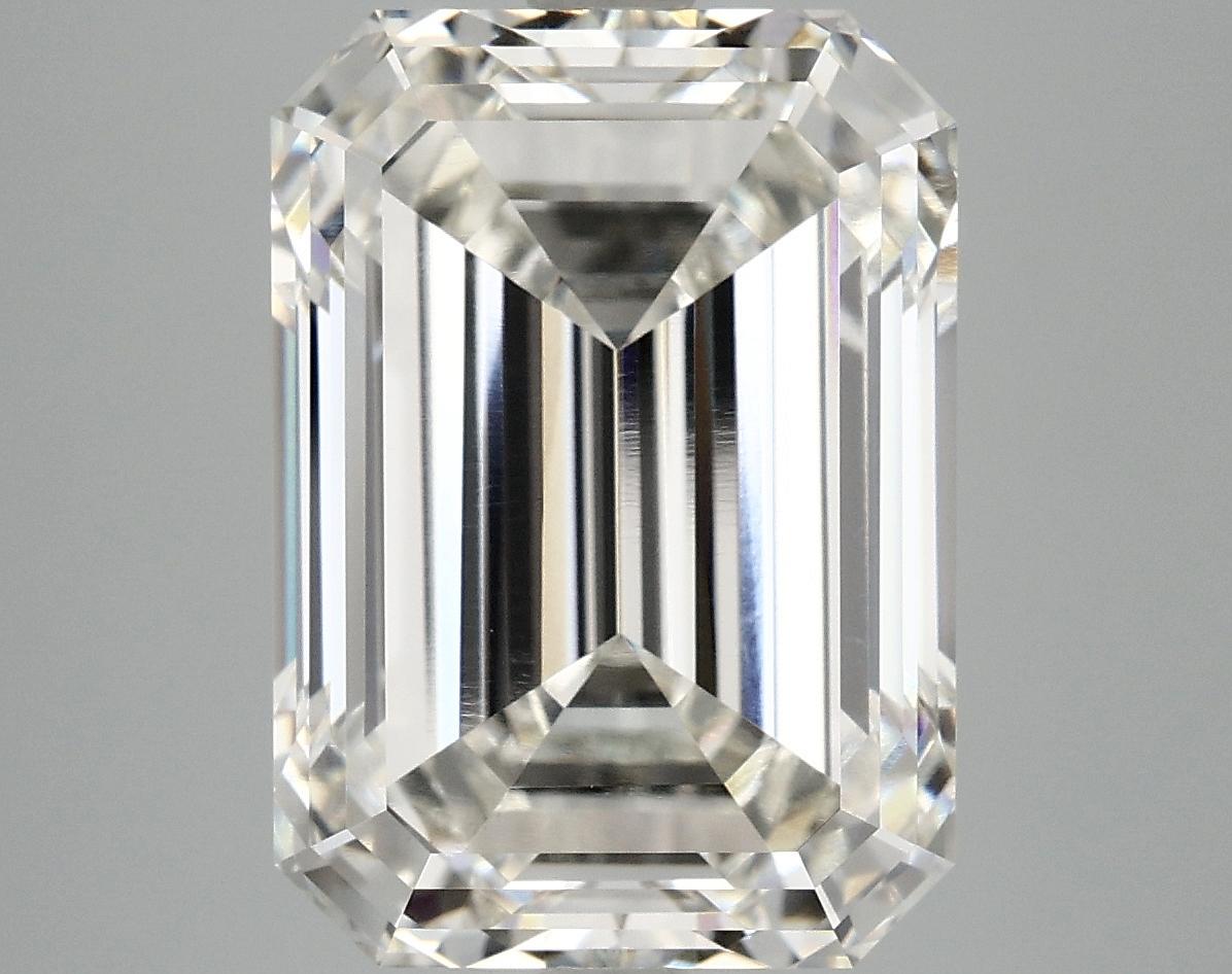 8.59 Carat Emerald Shaped Ideal Cut VVS2 IGI Certified Lab Grown Diamond