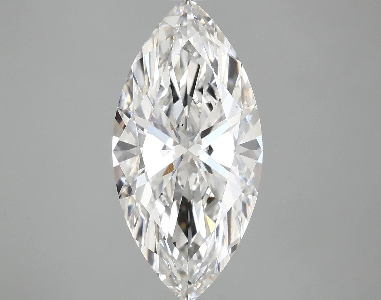 2.98 Carat Marquise Shaped Excellent Cut VS2 IGI Certified Lab Grown Diamond