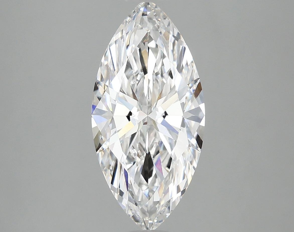 2.06 Carat Marquise Shaped Excellent Cut VVS2 IGI Certified Lab Grown Diamond