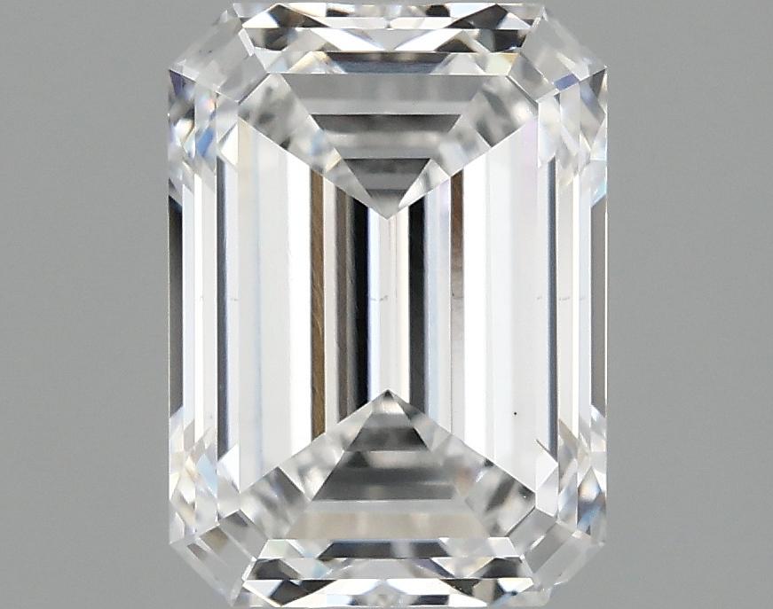 1.58 Carat Emerald Shaped Excellent Cut VS2 IGI Certified Lab Grown Diamond