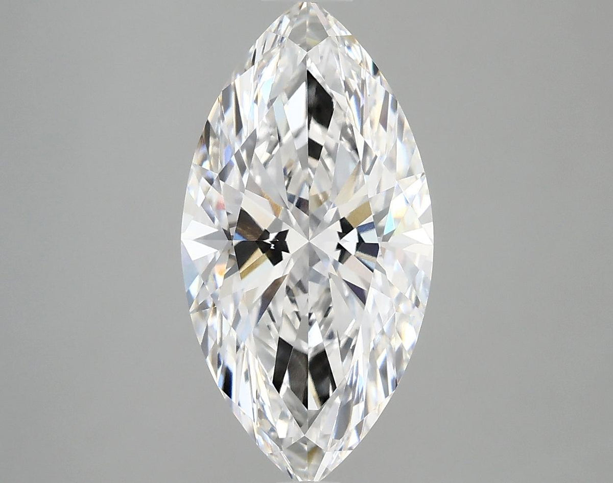 3.08 Carat Marquise Shaped Ideal Cut VS1 IGI Certified Lab Grown Diamond