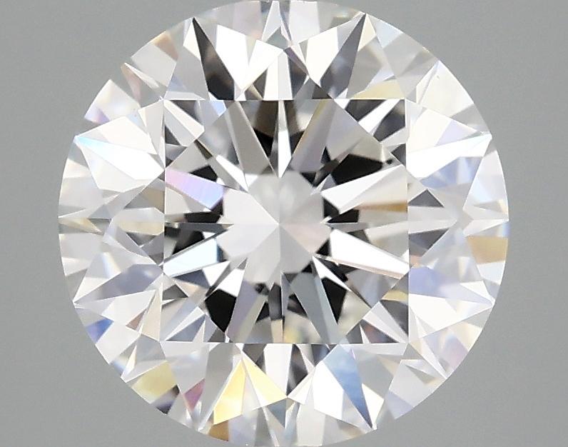 3.09 Carat Round Shaped Excellent Cut VVS2 IGI Certified Lab Grown Diamond