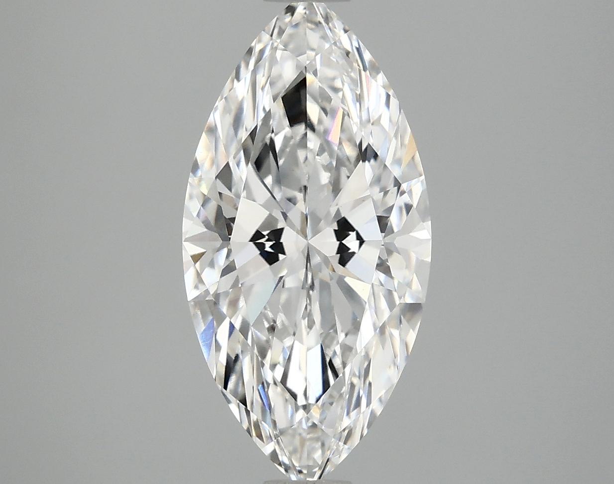2.91 Carat Marquise Shaped Ideal Cut VS1 IGI Certified Lab Grown Diamond