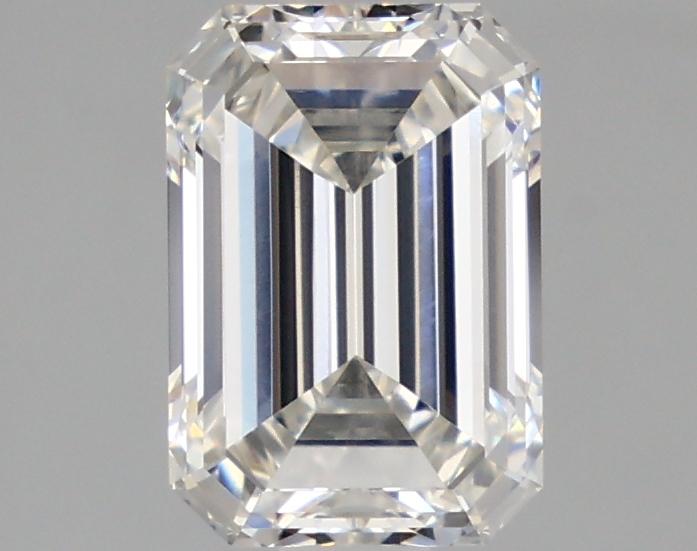 1.57 Carat Emerald Shaped Ideal Cut VVS1 IGI Certified Lab Grown Diamond