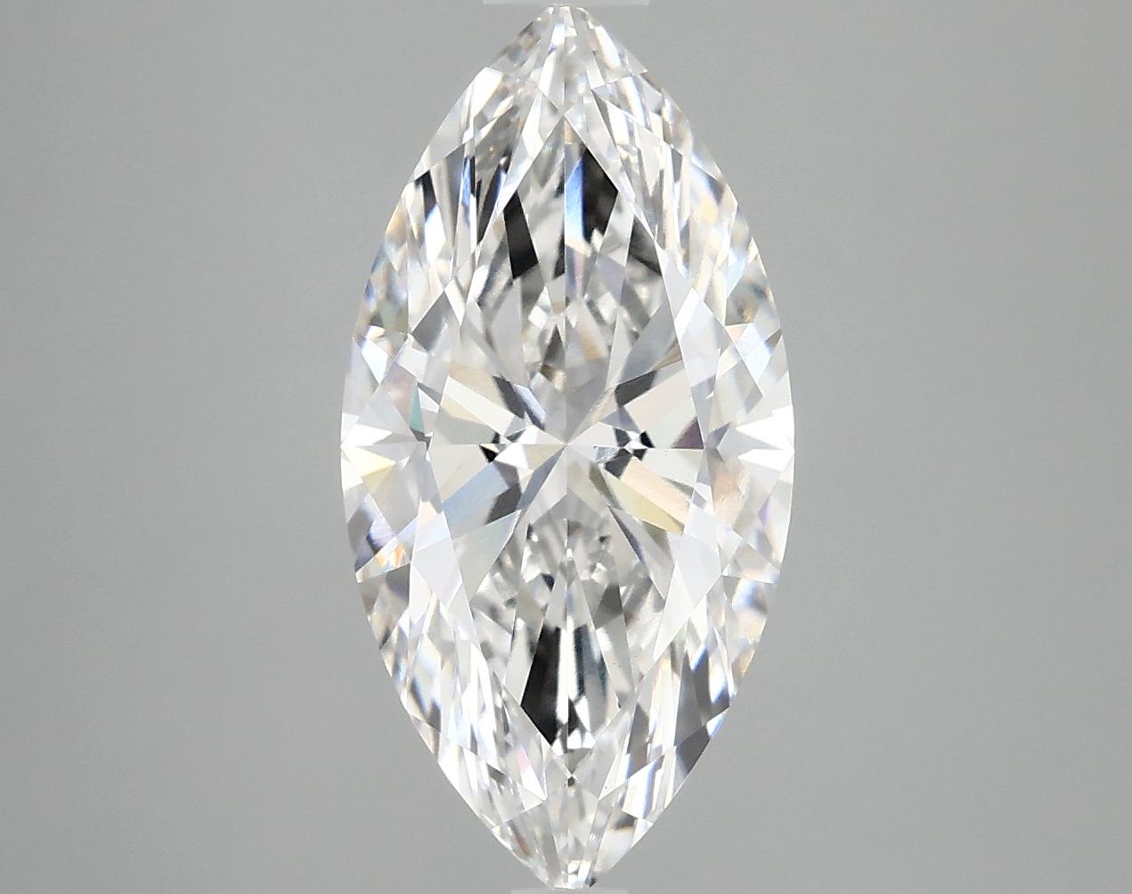 3.08 Carat Marquise Shaped Ideal Cut VS1 IGI Certified Lab Grown Diamond