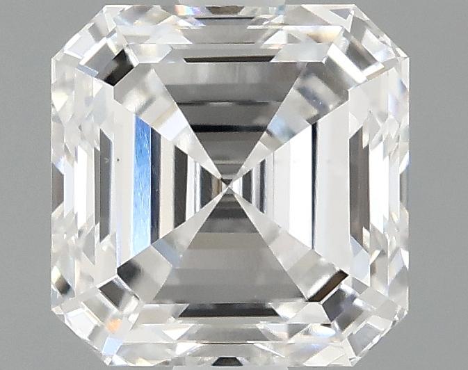 1.55 Carat Asscher Shaped Ideal Cut VS1 IGI Certified Lab Grown Diamond