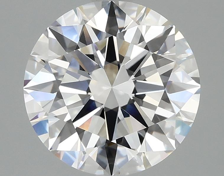 2.58 Carat Round Shaped Ideal Cut VVS2 IGI Certified Lab Grown Diamond