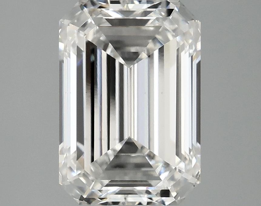 3.09 Carat Emerald Shaped Ideal Cut VS1 IGI Certified Lab Grown Diamond