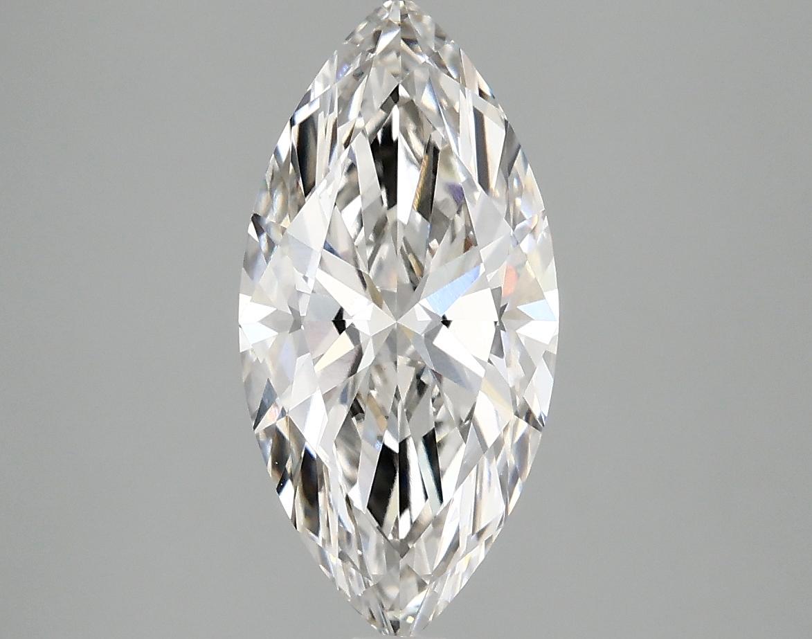 2.35 Carat Marquise Shaped Ideal Cut VS1 IGI Certified Lab Grown Diamond