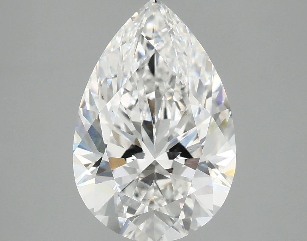 3.03 Carat Pear Shaped Excellent Cut VS2 IGI Certified Lab Grown Diamond