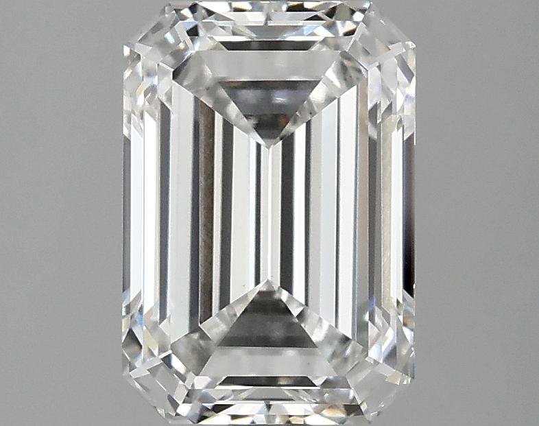 2.39 Carat Emerald Shaped Ideal Cut VS1 IGI Certified Lab Grown Diamond
