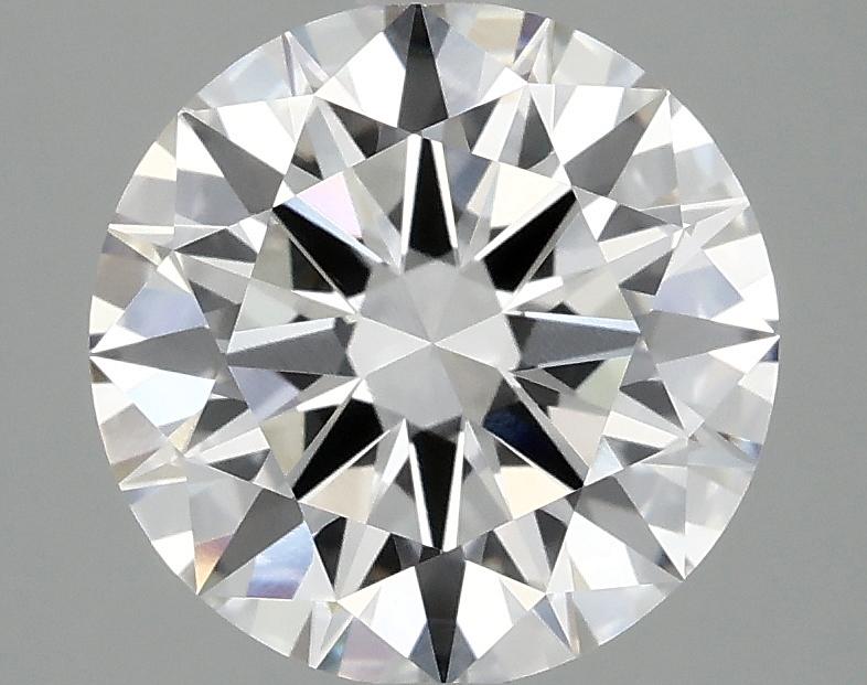 2.88 Carat Round Shaped Ideal Cut VVS2 IGI Certified Lab Grown Diamond