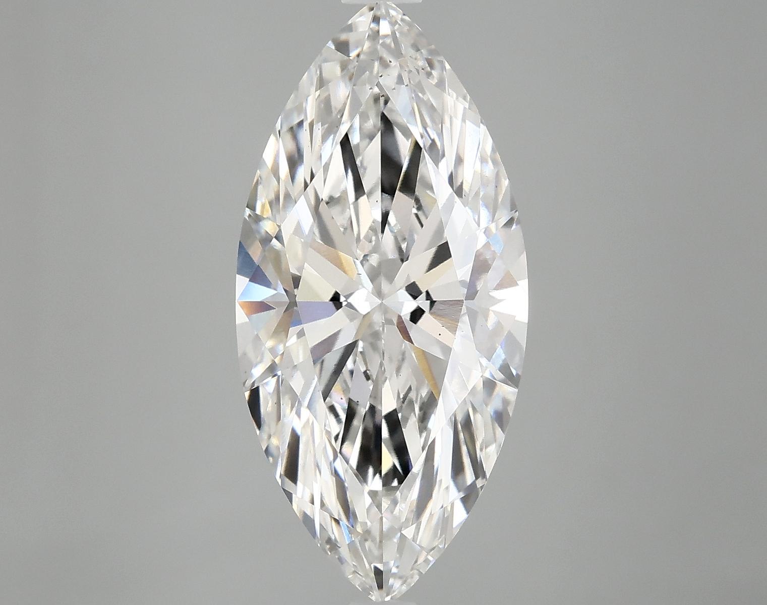 4.84 Carat Marquise Shaped Excellent Cut VS2 IGI Certified Lab Grown Diamond