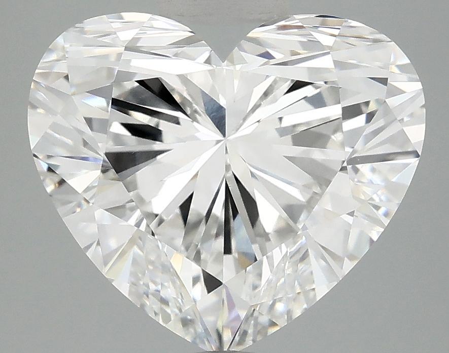 5.05 Carat Heart Shaped Ideal Cut VVS2 IGI Certified Lab Grown Diamond