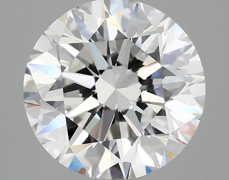 2.74 Carat Round Shaped Excellent Cut VVS2 IGI Certified Lab Grown Diamond