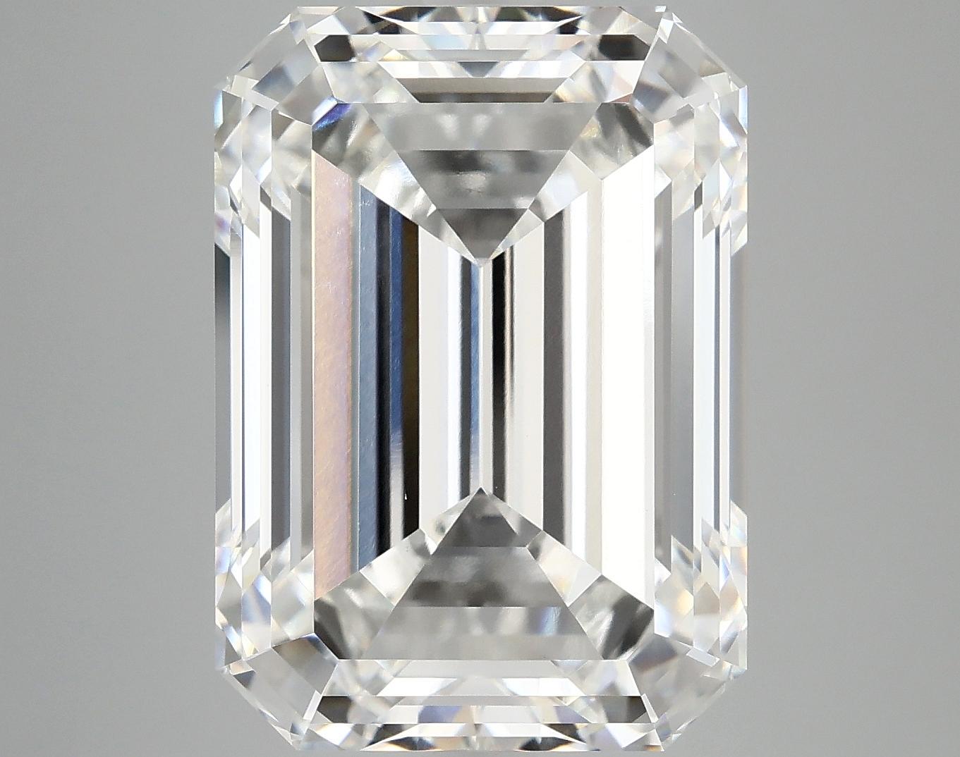 12.73 Carat Emerald Shaped Excellent Cut VVS2 IGI Certified Lab Grown Diamond