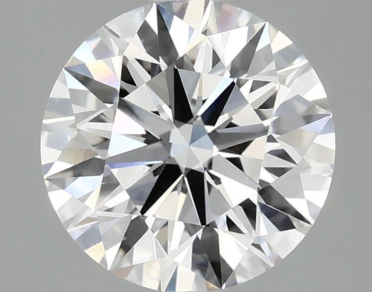 2.58 Carat Round Shaped Ideal Cut VVS2 IGI Certified Lab Grown Diamond