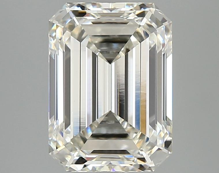 3.09 Carat Emerald Shaped Excellent Cut VS1 IGI Certified Lab Grown Diamond