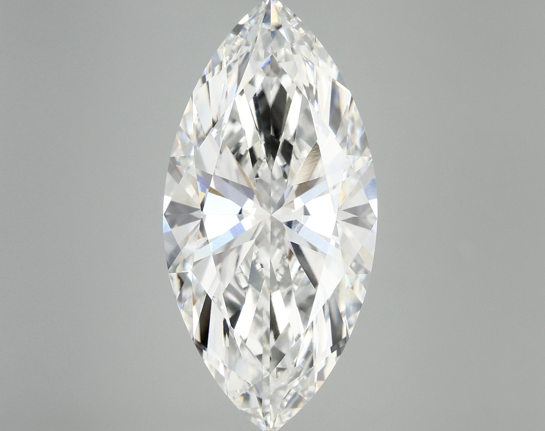 8.04 Carat Marquise Shaped Ideal Cut VVS2 IGI Certified Lab Grown Diamond