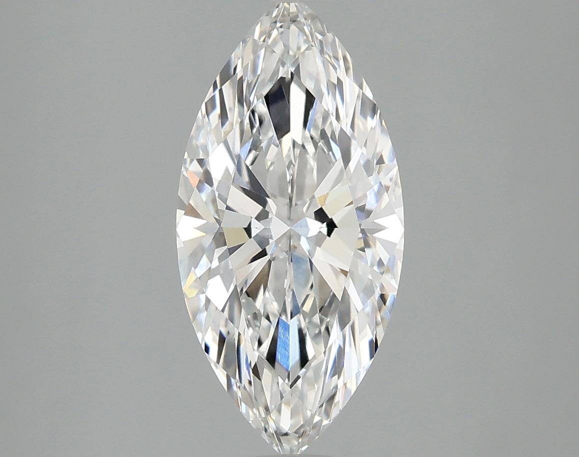 2.09 Carat Marquise Shaped Ideal Cut VVS2 IGI Certified Lab Grown Diamond
