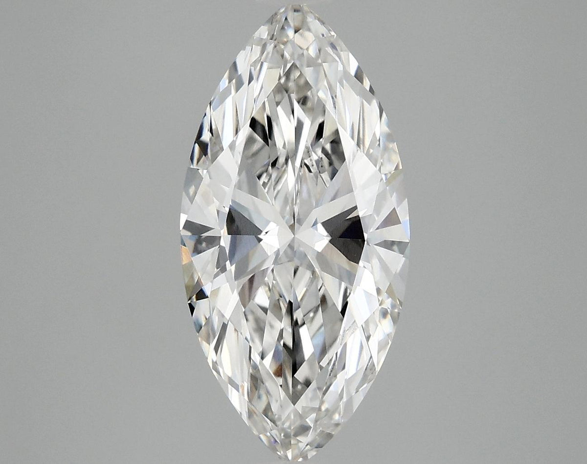 2.97 Carat Marquise Shaped Ideal Cut VVS2 IGI Certified Lab Grown Diamond