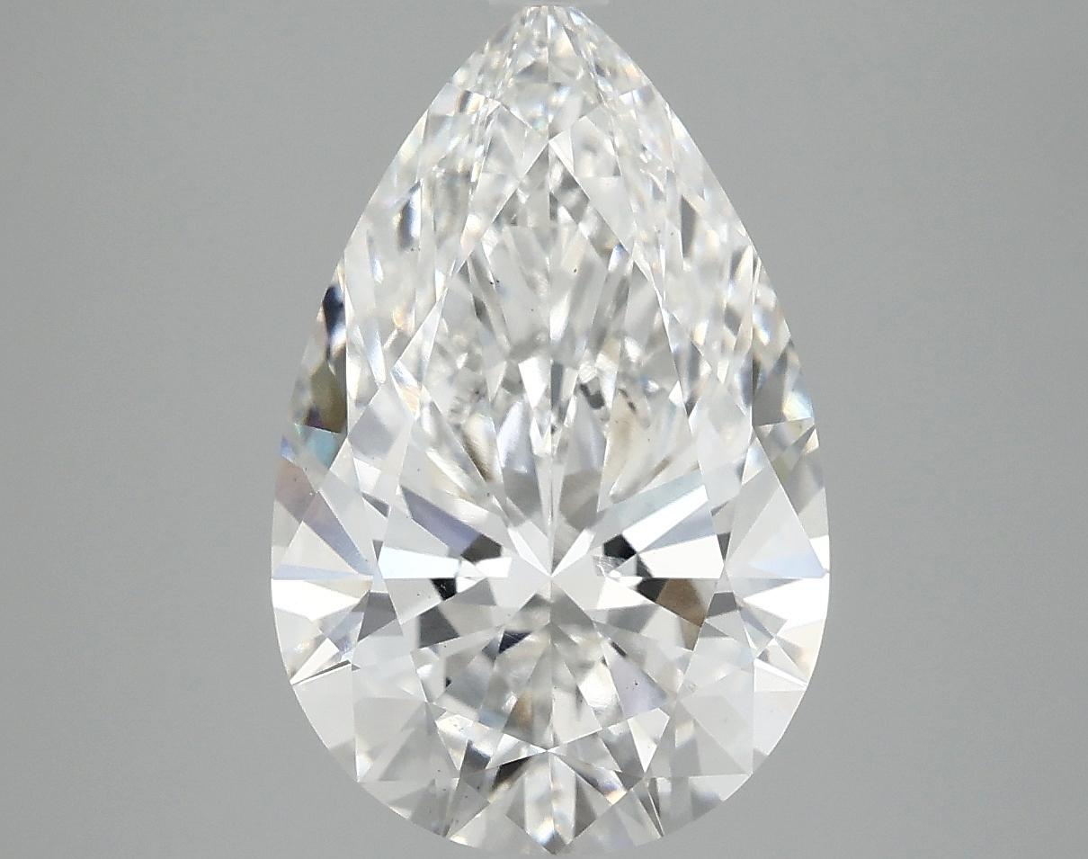 4.08 Carat Pear Shaped Ideal Cut VS2 IGI Certified Lab Grown Diamond