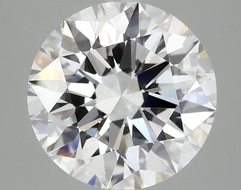 3.08 Carat Round Shaped Ideal Cut VVS2 IGI Certified Lab Grown Diamond