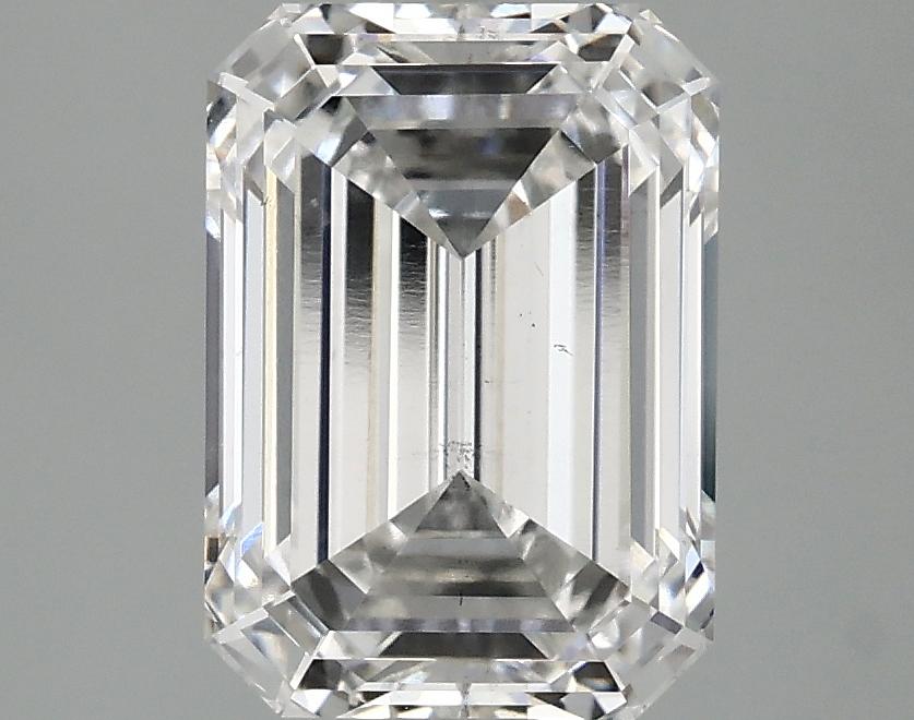 2.99 Carat Emerald Shaped Ideal Cut VS2 IGI Certified Lab Grown Diamond