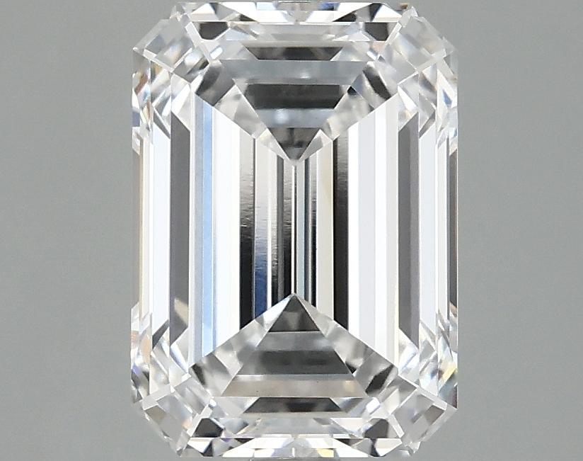 3.06 Carat Emerald Shaped Excellent Cut VVS2 IGI Certified Lab Grown Diamond