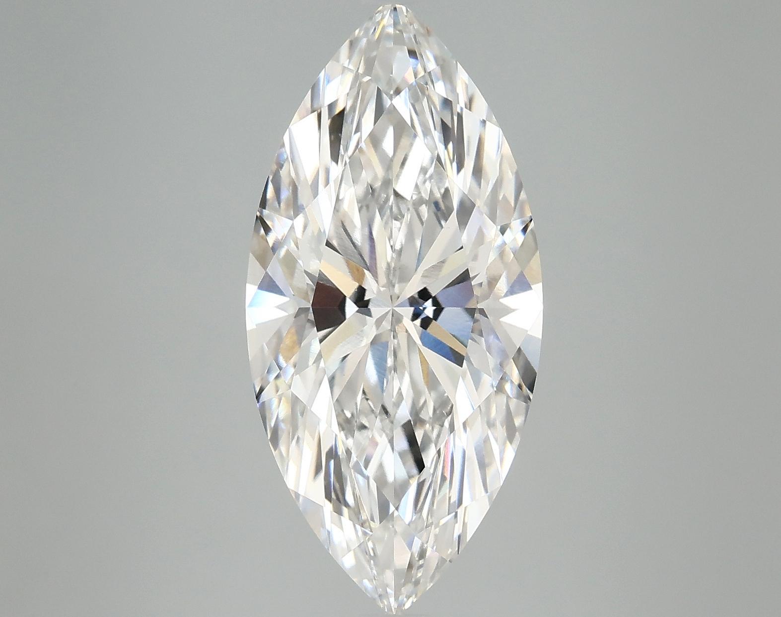 4.85 Carat Marquise Shaped Excellent Cut VS1 IGI Certified Lab Grown Diamond