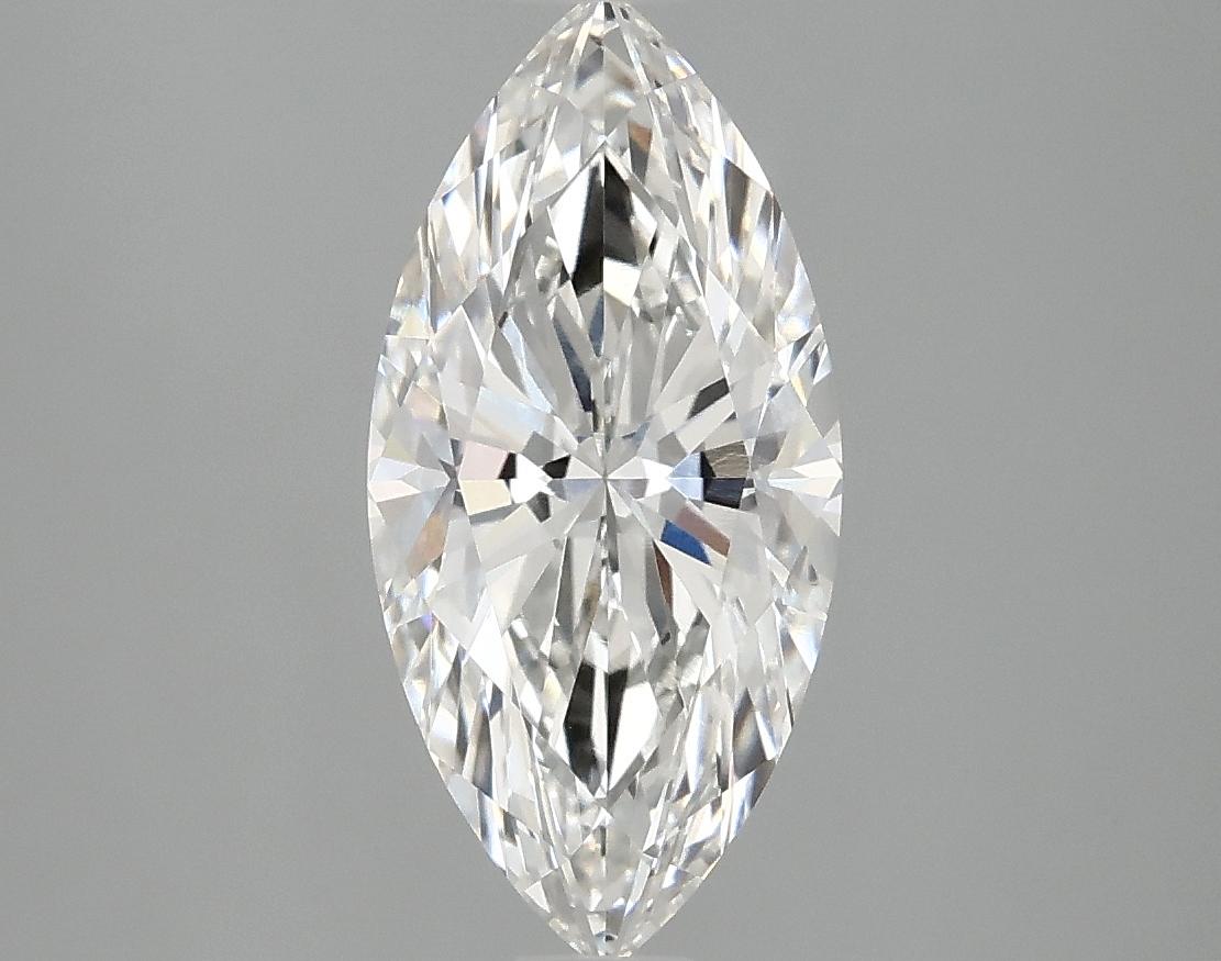 2.03 Carat Marquise Shaped Excellent Cut VVS2 IGI Certified Lab Grown Diamond
