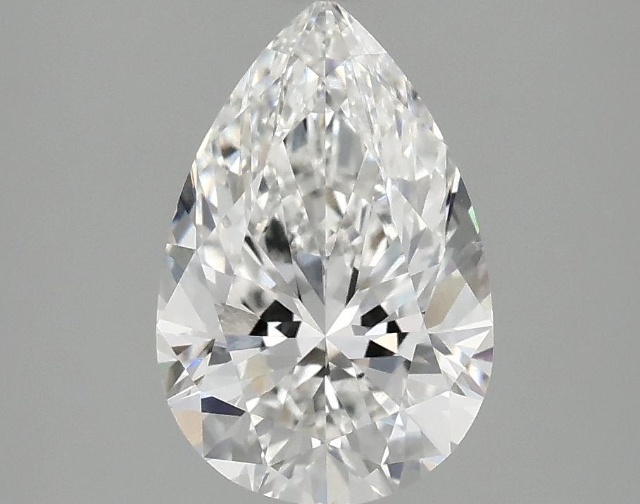 2.07 Carat Pear Shaped Excellent Cut VVS2 IGI Certified Lab Grown Diamond