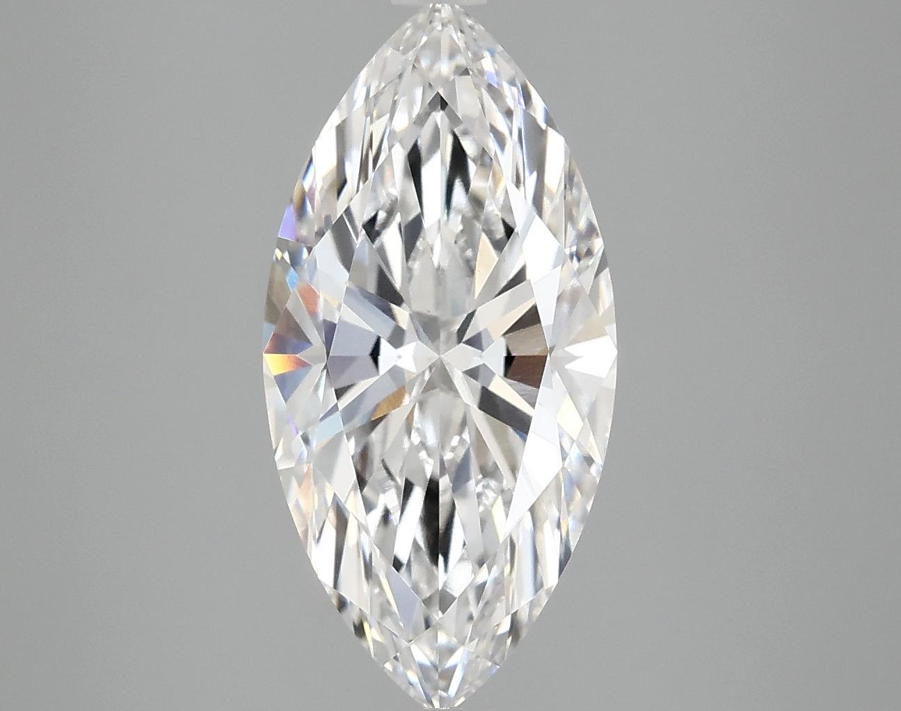 3.08 Carat Marquise Shaped Ideal Cut VS1 IGI Certified Lab Grown Diamond