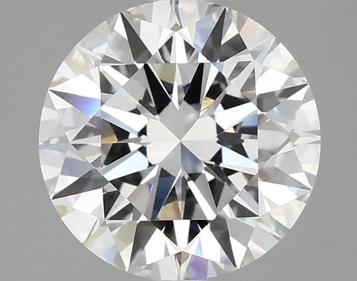 2.45 Carat Round Shaped Ideal Cut VVS2 IGI Certified Lab Grown Diamond
