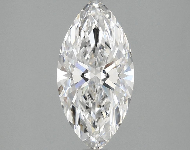 1.37 Carat Marquise Shaped Ideal Cut VVS2 IGI Certified Lab Grown Diamond