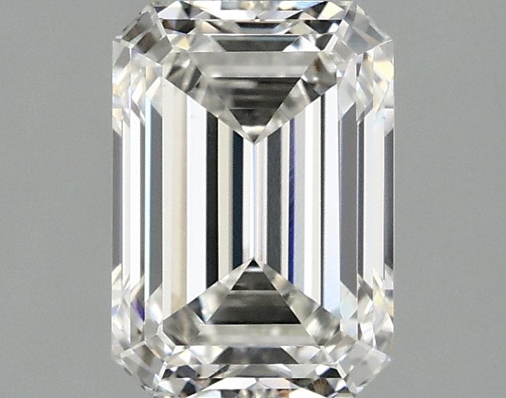 2.07 Carat Emerald Shaped Ideal Cut VVS2 IGI Certified Lab Grown Diamond