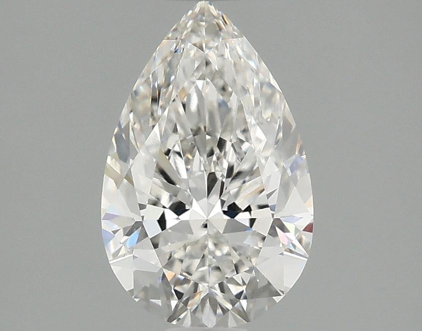 1.44 Carat Pear Shaped Ideal Cut VVS2 IGI Certified Lab Grown Diamond