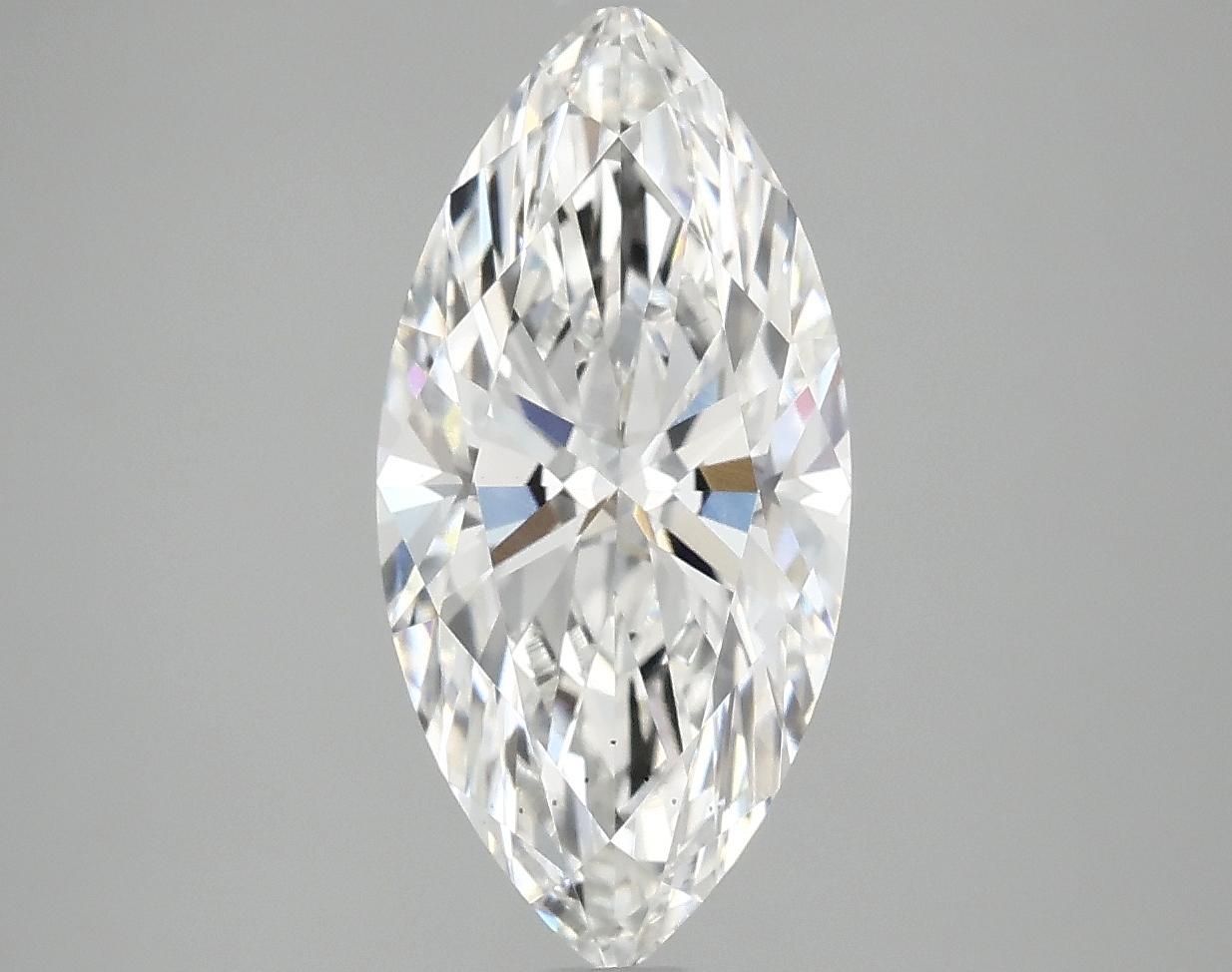 2.52 Carat Marquise Shaped Excellent Cut VS2 IGI Certified Lab Grown Diamond