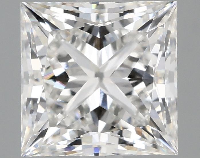 2.02 Carat Princess Shaped Ideal Cut VVS2 IGI Certified Lab Grown Diamond